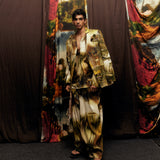 GRASS EMB. MENS CO-ORD SET