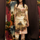 PINK MONET EMBROIDERED GILET