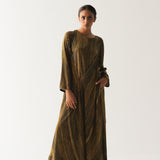 Multi Amber Stripe Wrap Dress