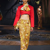 Red Statement Croptop