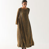 Multi Amber Stripe Wrap Dress