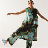 Blue - Florid Gilet