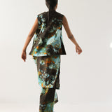 Blue - Florid Gilet
