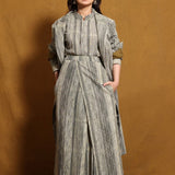 Kahlua Stripe Trench
