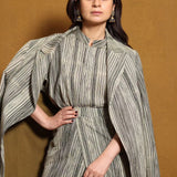 Kahlua Stripe Trench