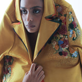 Mustard Impasto Trench