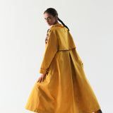 Mustard Impasto Trench