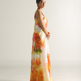 Ivory Florid Saree