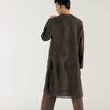 Brown Freckle Kurta Set
