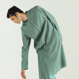 Teal Kurta Set