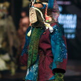 BLUE GALAXY KIMONO OVERLAY