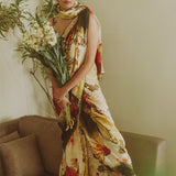 Floral Patio Saree