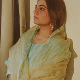 Icy Blue Ghera Anarkali