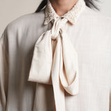 Ivory Bow Shirt
