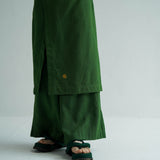 Green Drape Trouser