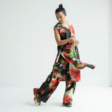 Red Florid Co-ord