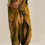 Green Glade Emb. Blazer Set