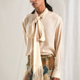 Ivory Bow Shirt