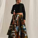 Inlay Skirt Set