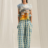 Multi Haze Emb. Gilet