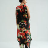 Red Florid Co-ord