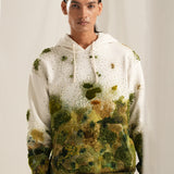 Grass Embroidered Hoodie