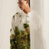 Grass Embroidered Hoodie