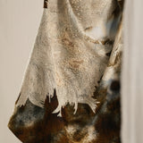 Brown Wash Tuck Dress