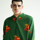 Green Firefly Kurta Set