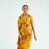 Mustard Firefly Saree