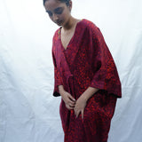 Red Freckle Abaya