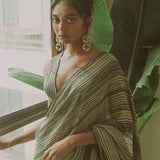 Kahlua Stripe Saree