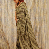 Kahlua Stripe Saree