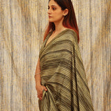 Kahlua Stripe Saree