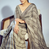 Kahlua Stripe Saree